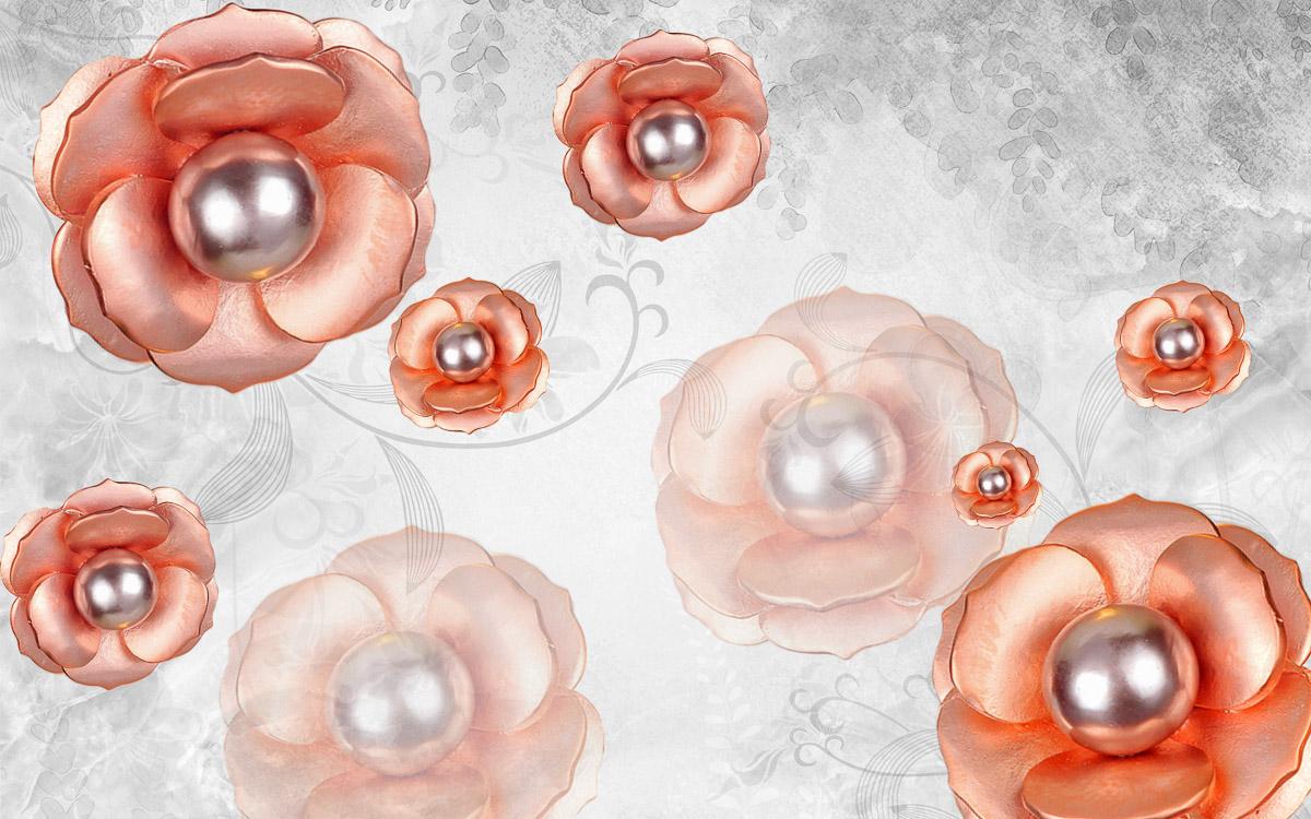Muster mit Blumen