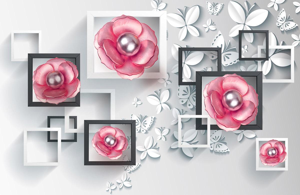 Muster mit Blumen