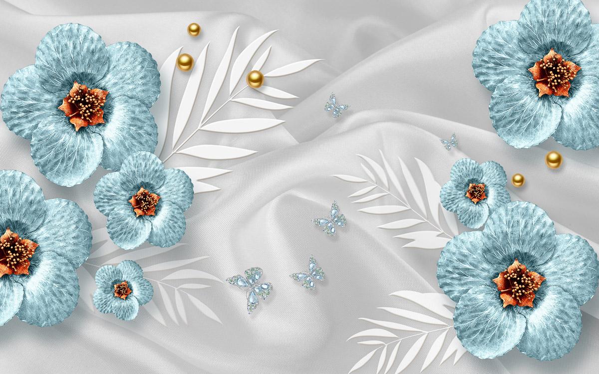 Muster mit Blumen