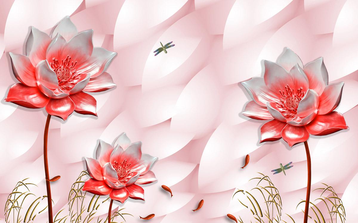 Muster mit Blumen