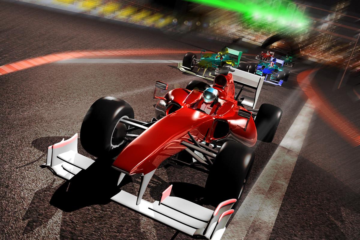 Rennen, Rennwagen, Formel