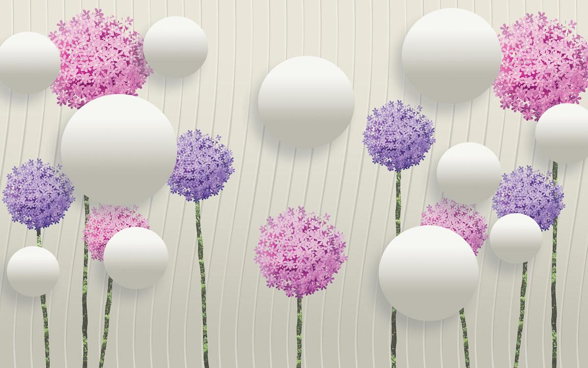 Muster mit Blumen