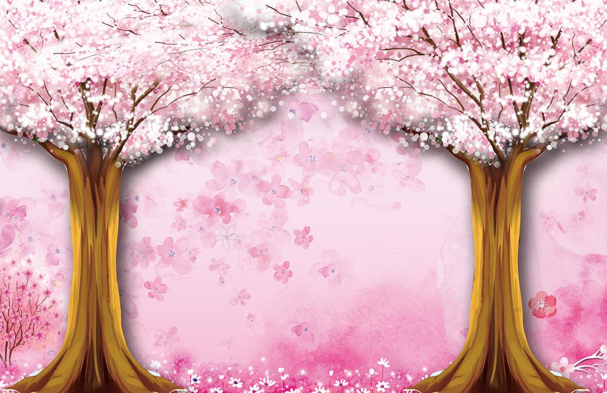 Baum mit Schmetterling