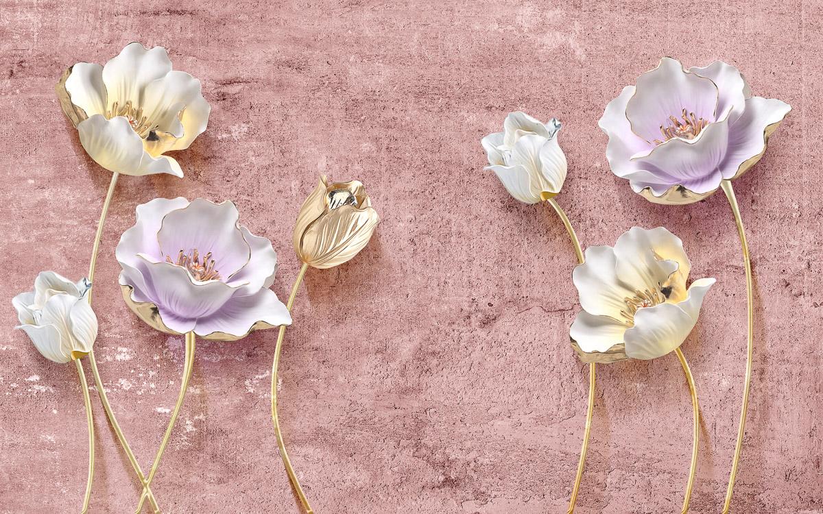 Muster mit Blumen