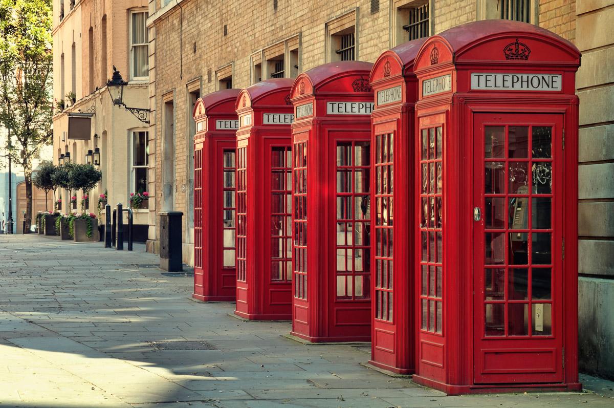 London Telefonzellen