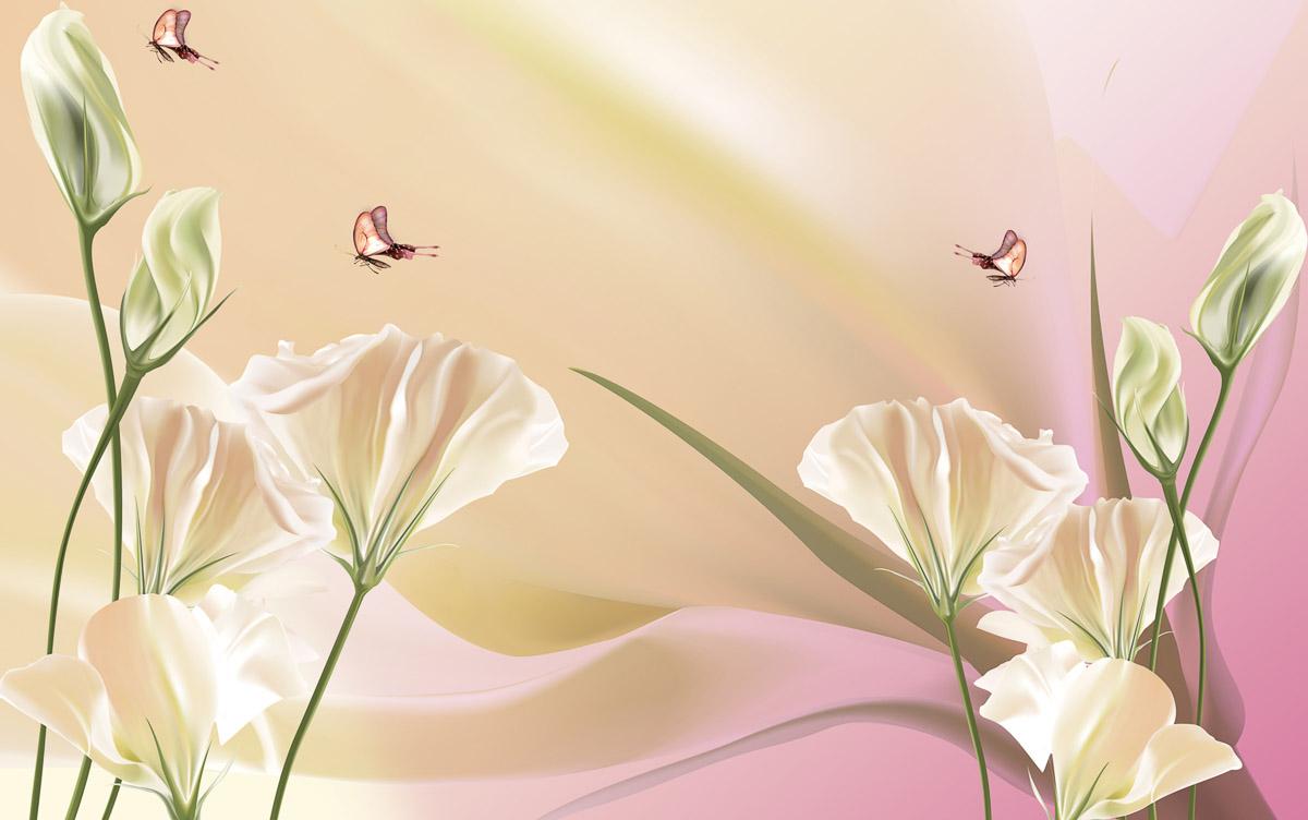 Muster mit Blumen