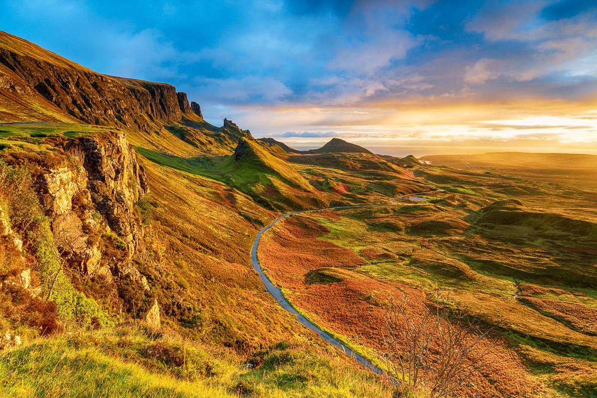 Landschaft mit Fluss