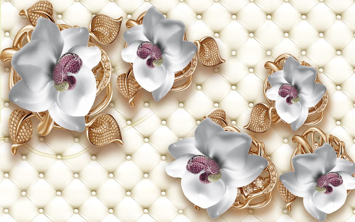 Muster mit Blumen