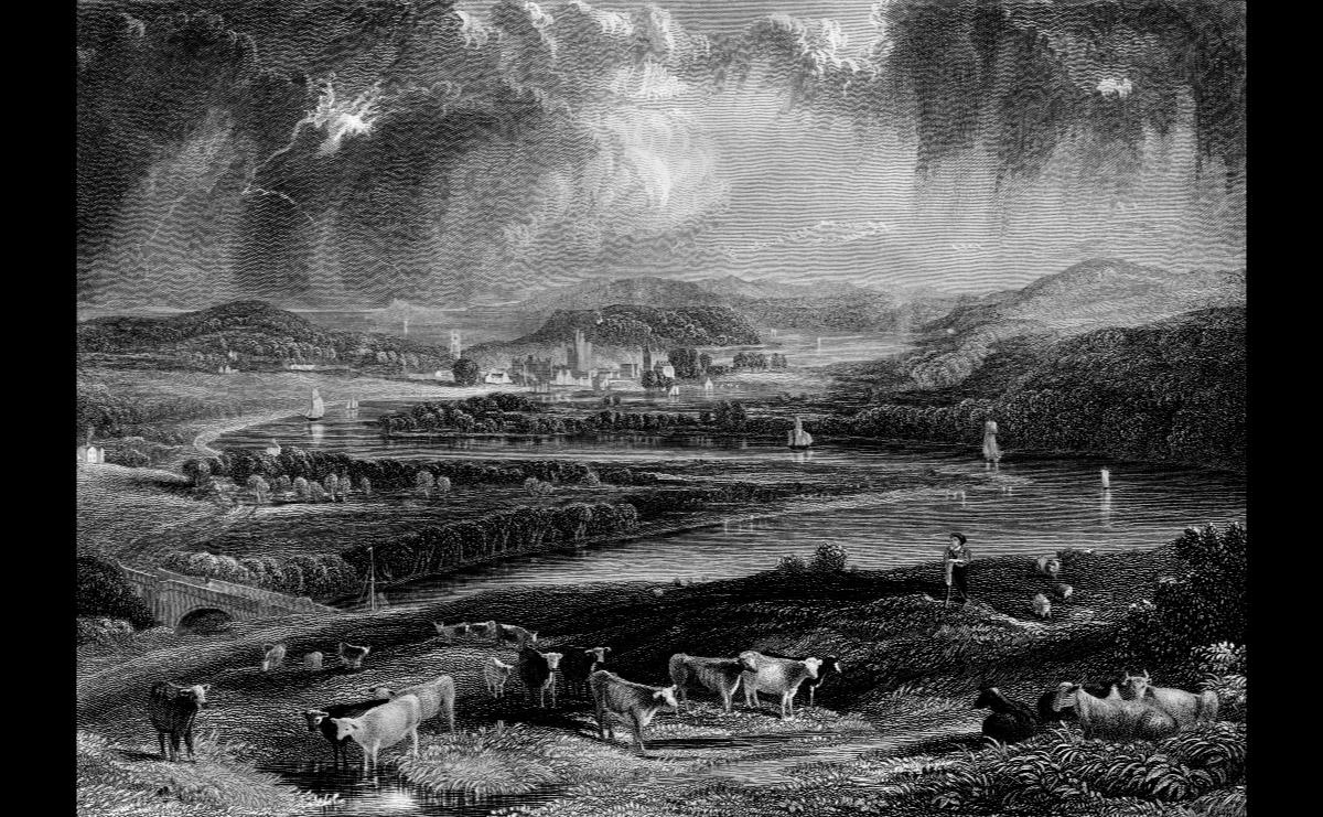 Gemälde Schwarz & Weiß