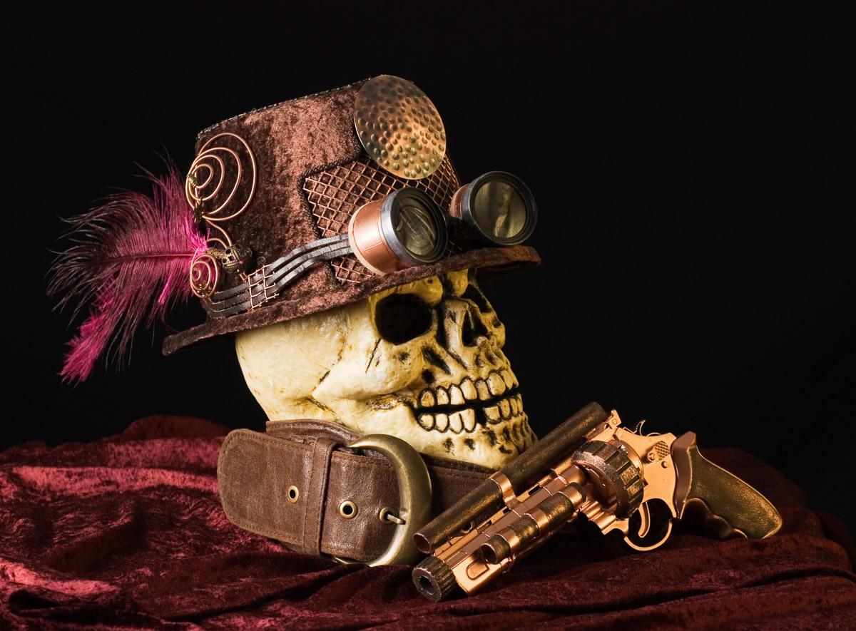 Steampunk totenkopf
