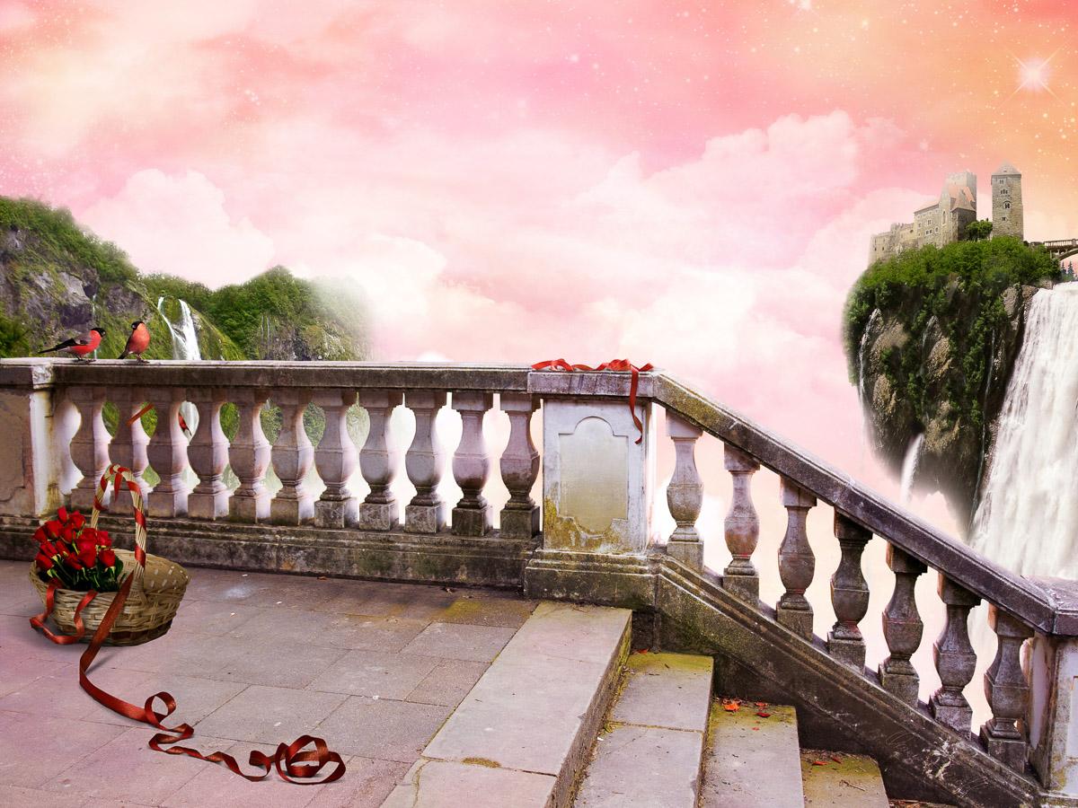 Treppe in Fantasiewelt