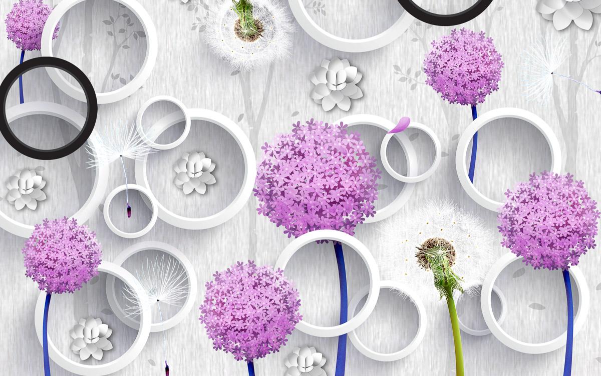 Muster mit Blumen
