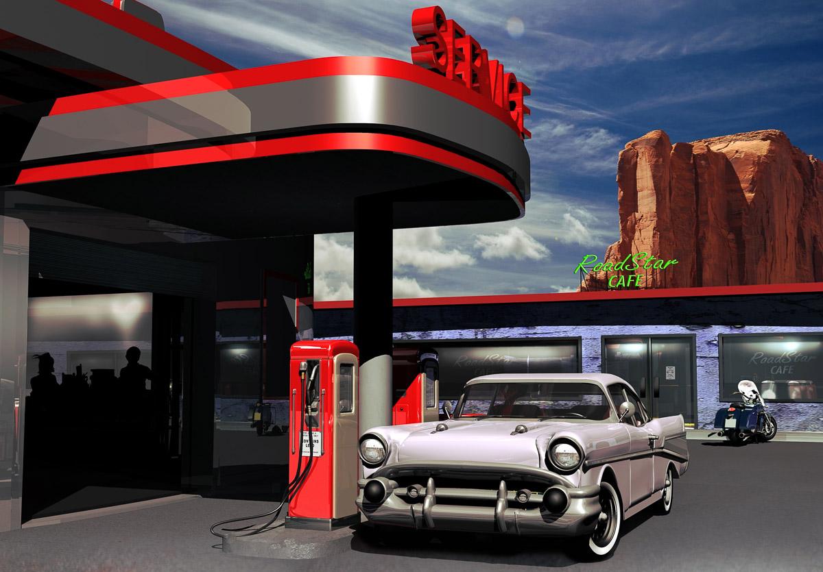 Tankstelle