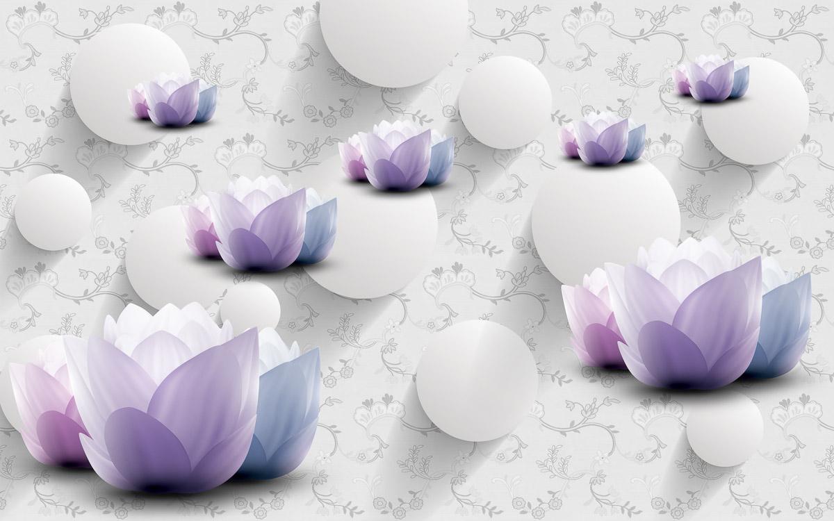 Muster mit Blumen