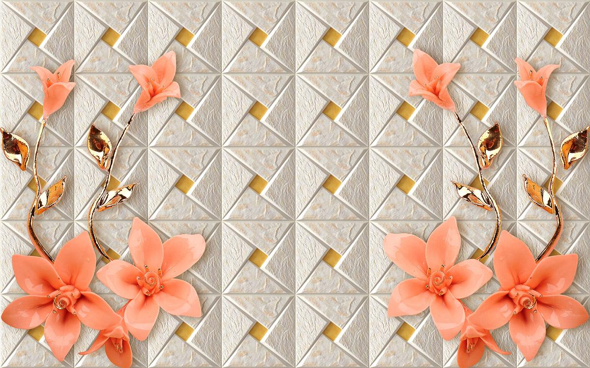 Muster mit Blumen