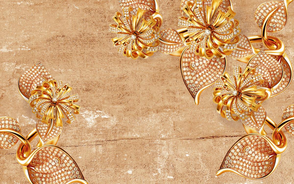 Muster mit Blumen