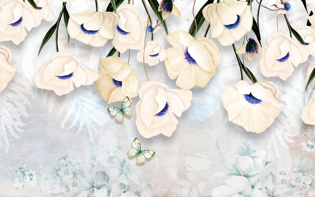 Muster mit Blumen