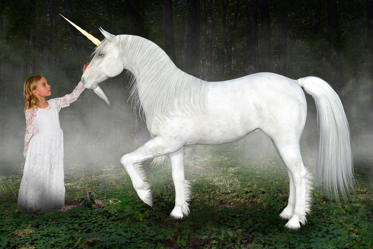 Einhorn Hoffnung Liebe Frieden