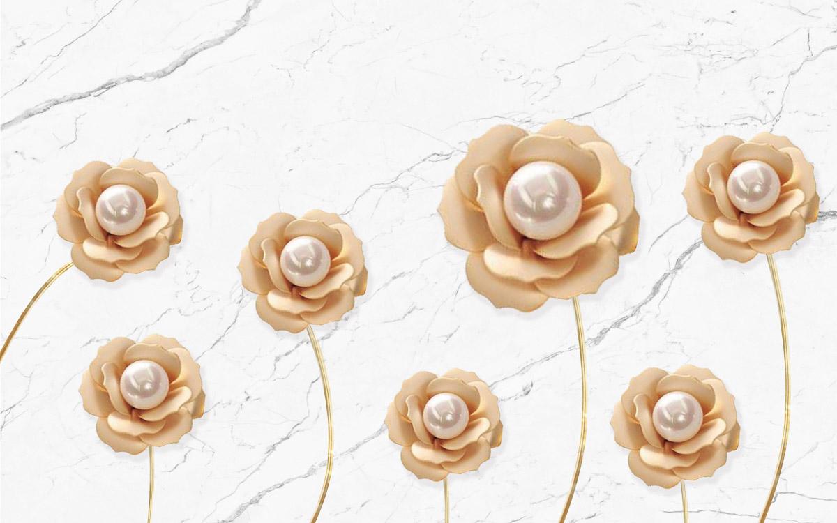 Muster mit Blumen